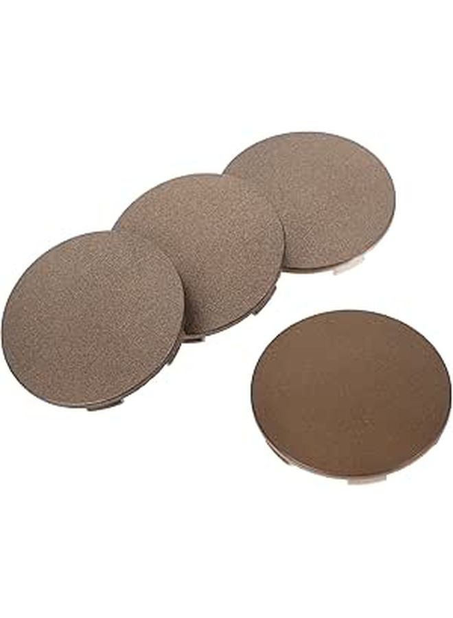 4Pcs Antique Bronze ABS Car Wheel Hub Center Caps Easy Installation Replacement - Image 1