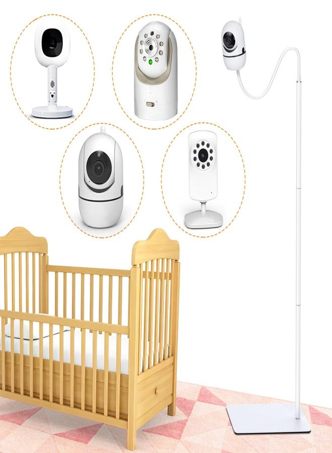 CaGuan Baby Monitor Floor Stand Mount Compatible with HelloBabyHB6550/HB65/HB40/HB6339/ANMEATE SM24, Baby Ganibs, Bonoch, for Infant Optics Dxr-8 PRO, Nanit Pro Flex Stand, And Camera with 1/4" Threaded Hole - Image 1