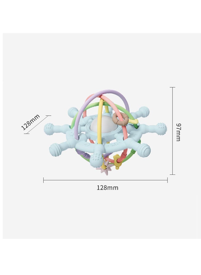 ECVV Silicone Baby Teether Toys with Rattle Babies Sensory Toys Teething Relief Baby Chew Toys for Baby Girl Boy Newborn, Birthday, Christmas Gift - pzsku/ZC82C8145CD78111BBFFCZ/45/_/1732263297/e6f344cf-c69f-43e6-b036-3c3a142dd57a