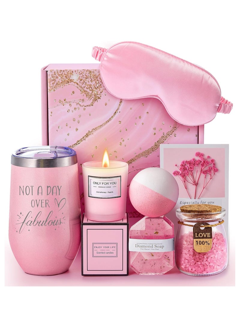 NNEWVANTE Birthday Gifts, Unique Spa Gift Basket Sets, Holiday Gifts for Women, Mom, Female Friends, Sisters, Her, Girlfriends, Wives, Teachers, Nurses - Image 1