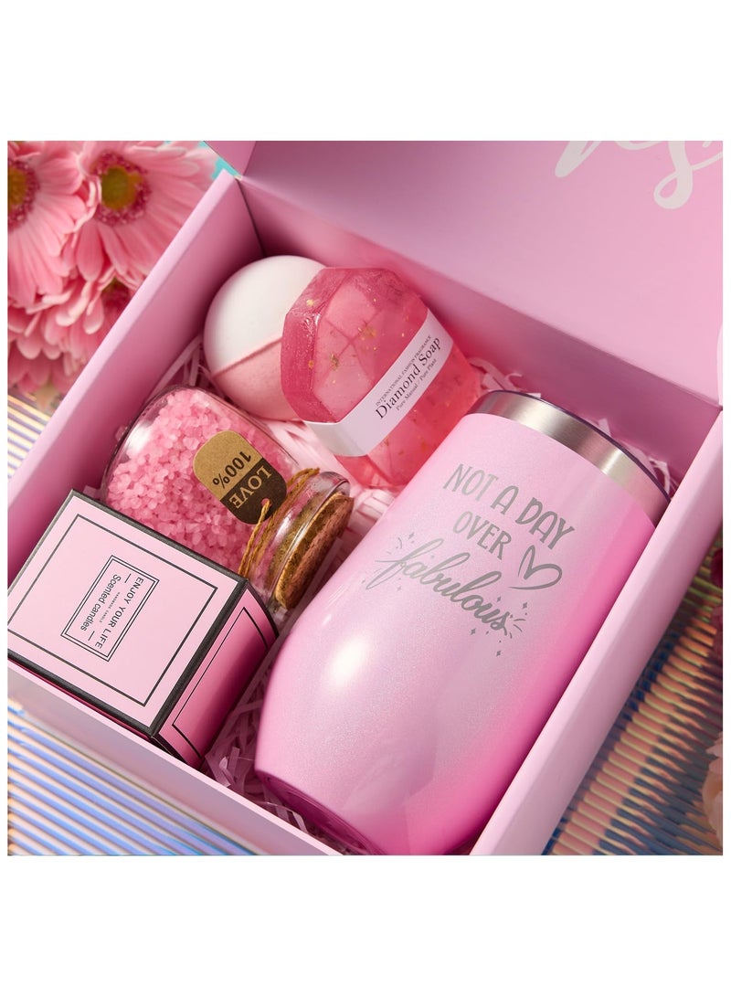 NNEWVANTE Birthday Gifts, Unique Spa Gift Basket Sets, Holiday Gifts for Women, Mom, Female Friends, Sisters, Her, Girlfriends, Wives, Teachers, Nurses - Image 3