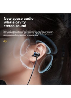 Generic BNR Headphones For Apple Huawei Xiaomi OPPO In-Ear Type-c Android Game Phone Wired-Color:Q5 China Red_Flagship + Package ]  - Image 3