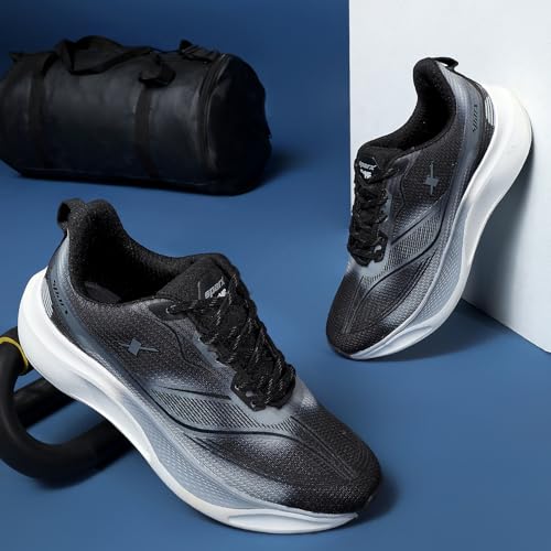 SPARX SM 1032 Black Sports Shoe for Men - Image 2