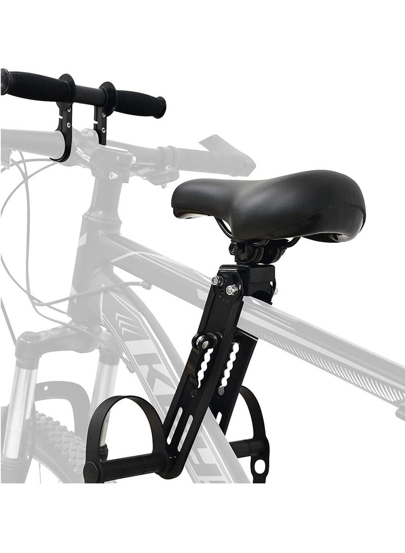 KASTWAVE Kids Bike Seat for Mountain Bikes, Kids Bike Seat for Front of Bicycle, Detachable Front Mounted Bicycle Seats for Children 2-5 Years Old - Image 1