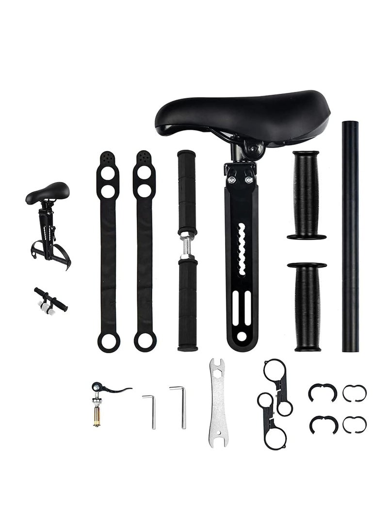 KASTWAVE Kids Bike Seat for Mountain Bikes, Kids Bike Seat for Front of Bicycle, Detachable Front Mounted Bicycle Seats for Children 2-5 Years Old - Image 2