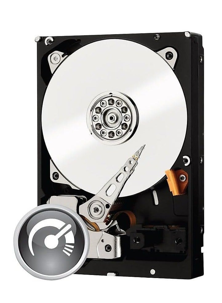 قرص صلب داخلي عالي الأداء أسود سعة 1 تيرابايت، 7200 دورة في الدقيقة، SATA 6 جيجابايت، ذاكرة تخزين مؤقتة 64 ميجابايت، 3.5 بوصة، WD1003FZEX