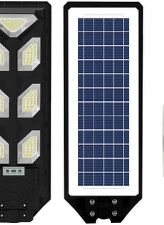 Beauenty Outdoor LED Solar Street Light with Motion Sensor LED Solar Light Street Lamp Powered Floodlight Patio Yard Garage Waterproof with Remote Control（No Pole）  - Image 1