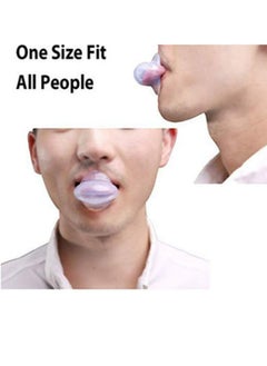 Oasisgalore 3 Pcs Clear Anti-snoring Tongue Cover Holder Anti Snoring Devices  - Image 2