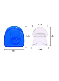 Oasisgalore 3 Pcs Clear Anti-snoring Tongue Cover Holder Anti Snoring Devices  - Image 3