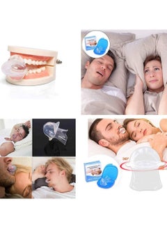 Oasisgalore 3 Pcs Clear Anti-snoring Tongue Cover Holder Anti Snoring Devices  - Image 5