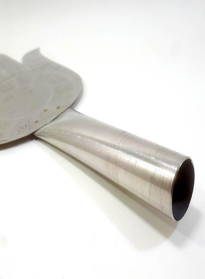 Alam Panja Small Panja for Desk,Office, Home decore/Gift. Decorative Showpiece - 33 cm (Steel, Silver) - Image 5