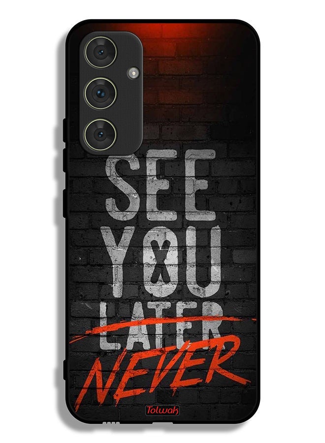Tolwak Samsung Galaxy A54 5G Protective Case Cover See You Never - Image 1
