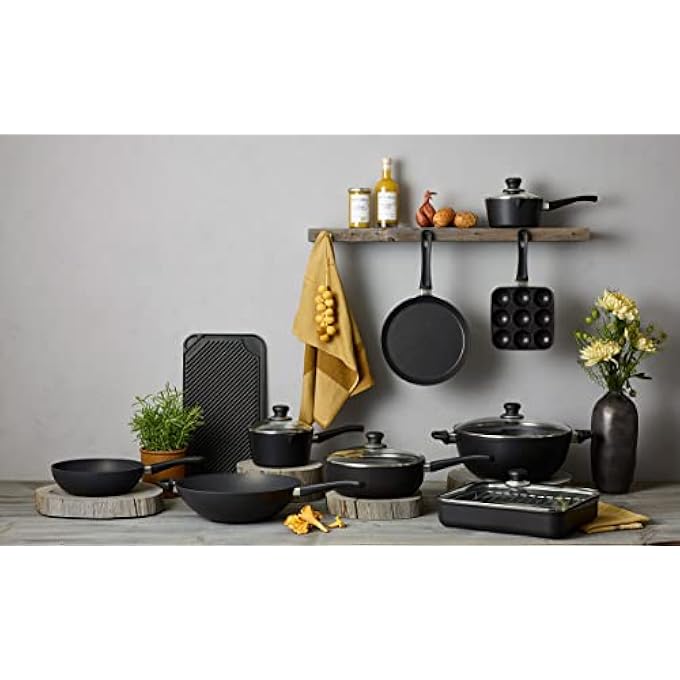 SCANPAN Classic Fry Pan Black 28 Cm Sw28001203 - Image 3