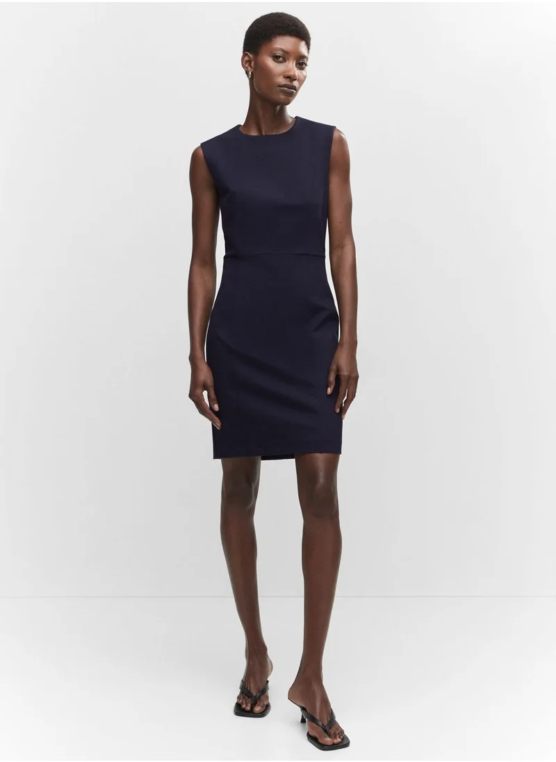 MANGO Knitted  Dress