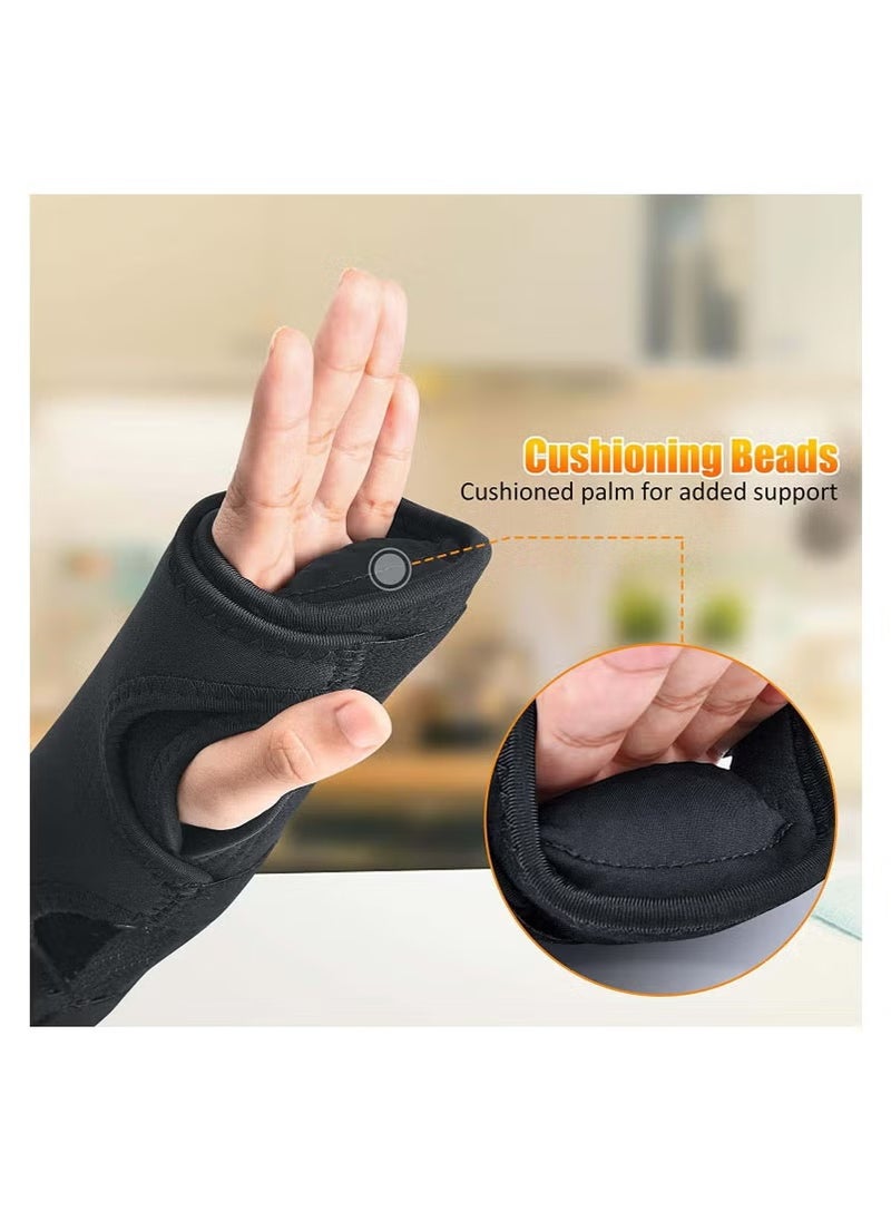 SYOSI Wrist Brace for Carpal Tunnel Night Sleep Support Splint Great Pain Sprain Sports Injuries Joint Instability Suitable Left and Right Hands  - Image 2