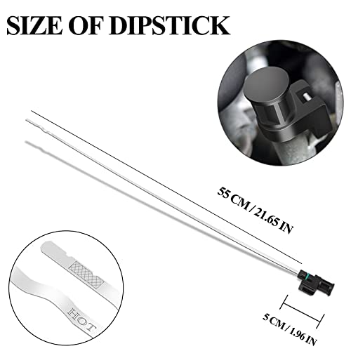 E-Vniko CVT Transmission Oil Level Dipstick Indicator Gauge Compatible for Nissan Altima 2007-2020 | Rogue 2013-2022 | Maxima Murano 2006-2022 Replacement Gauge Assy Oil Level 31086-JA00A - Image 4