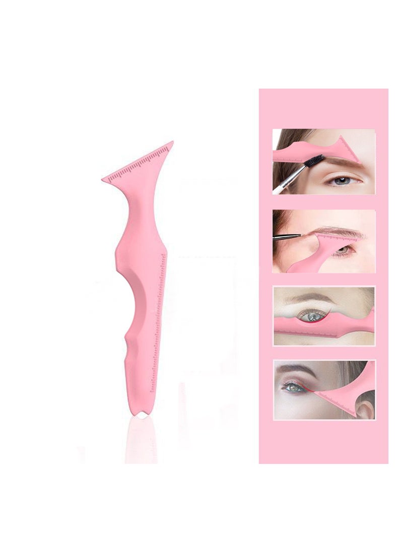 Handaiyan Silicone Eyeliner Stencil Guide Beauty Tool Helper for Eye Wing Look,Cat Eyeliners Reusable Hood,Wing Applicator Shaper,Soft and Flexible,Tip Template,Shield Auxiliary Artifact,Drawing Aid Makeup  - Image 1