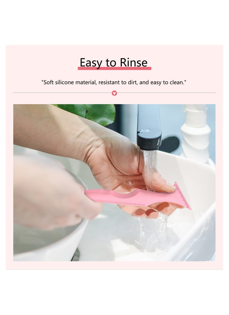 Handaiyan - Silicone Eyeliner Stencil Guide Beauty Tool Helper for Eye Wing Look,Cat Eyeliners Reusable Hood,Wing Applicator Shaper,Soft and Flexible,Tip Template,Shield Auxiliary Artifact,Drawing Aid Makeup - Image 1