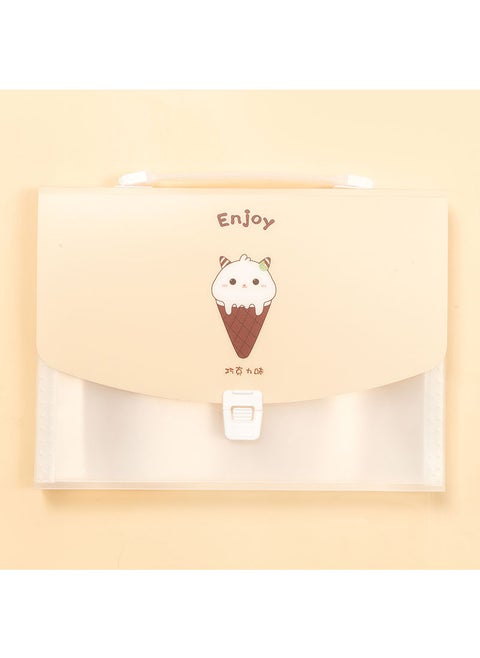 Expanding Accordion Folders Portable Document Holder A4 File Organizer