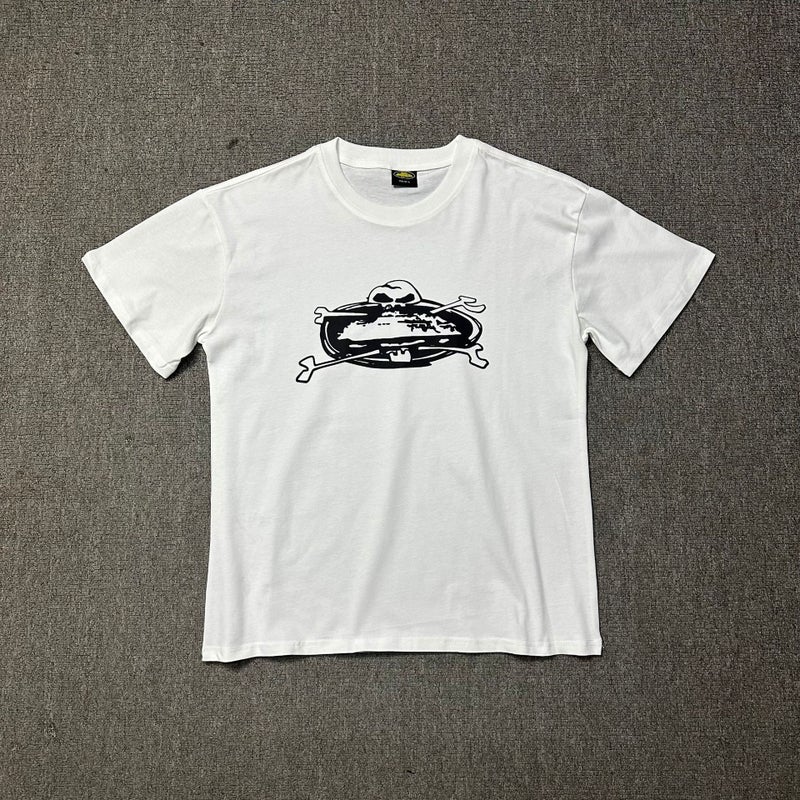 Series Bomb Printed Short-Sleeved Street High Street Style Casual Hip-Hop Half-Sleeved Tops For Men And Women - Image 1