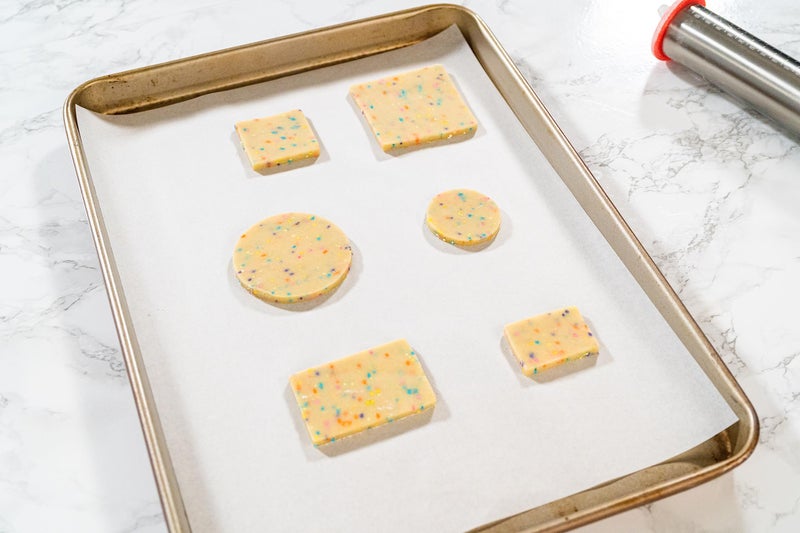 Bakerpan مجموعة قواطع بسكويت مربعة من الفولاذ المقاوم للصدأ (2 إنش و 3 إنش) - Image 4