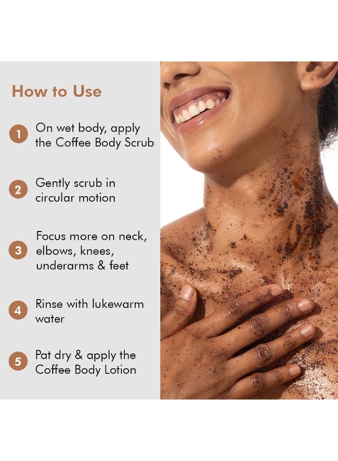 MCaffeine mcaffeine Exfoliating Coffee Body Scrub Powder Jar for Tan Removal&Soft-Smooth Skin|De-Tan Bathing Scrub With Coconut Oil,Removes Dirt&Dead Skin From Neck,Knees,Elbows&Arms|All Skin Types-55Gm,Unisex  - Image 4