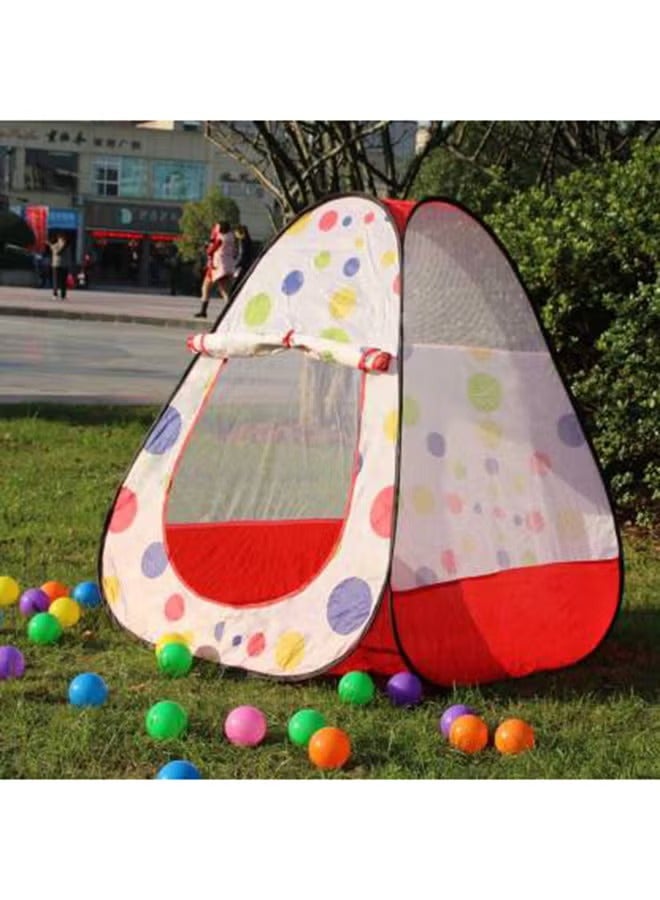 بريمو بلس خيمة قابلة للطي بتصميم كرة المحيط خفيفة الوزن ومحمولة وسهلة الحمل لخروجات النزهات 90x90x90سم - Image 2