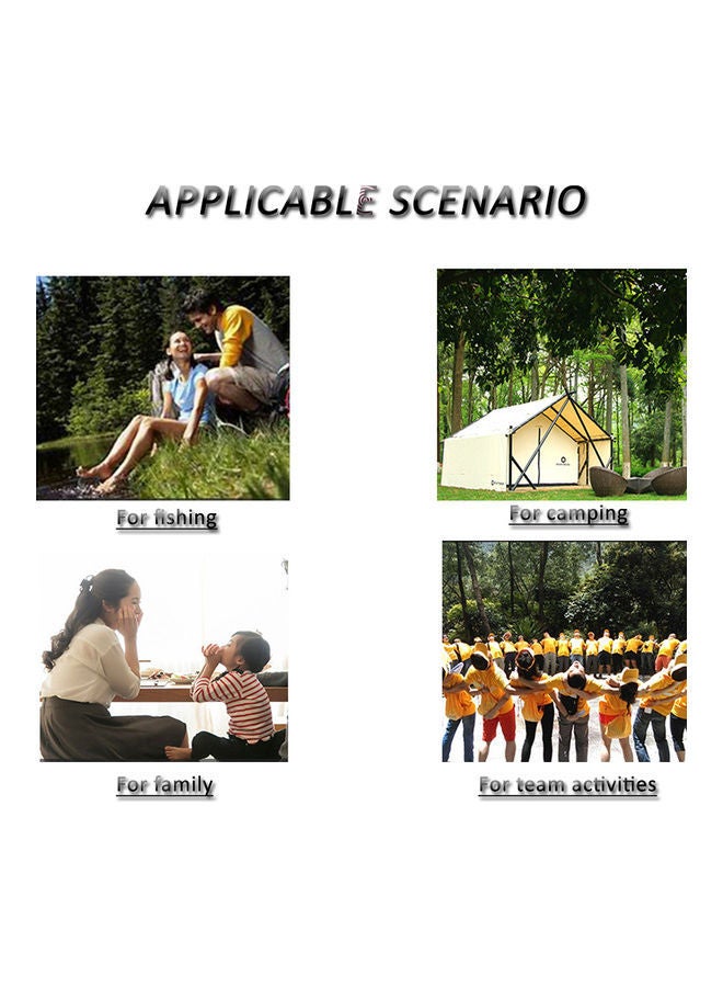 NIBEMINENT 3 Pcs Outdoor Camping Tent Lantern Stand 26.5x2x7cm - Image 4