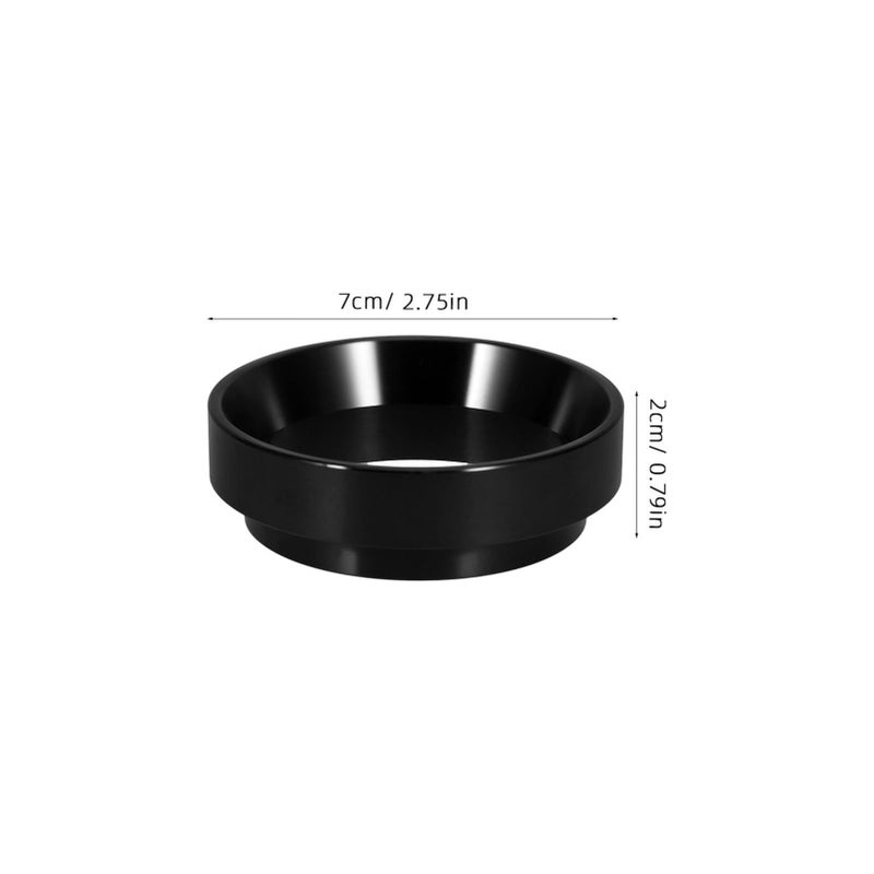 Silver Magnetic Espresso Dosing Funnel For Accurate Coffee Powder Measurement Easy Clean Home Office Use - Image 3
