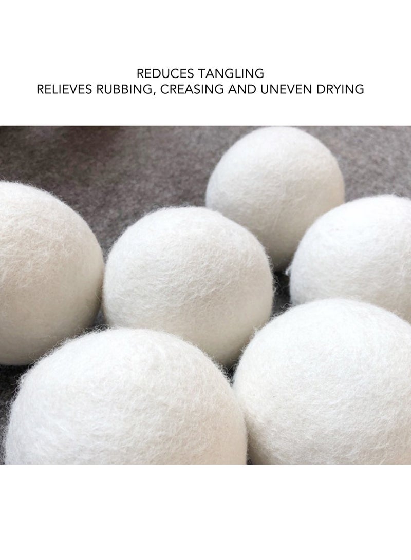 Velaurs 6Pcs Wool Dryer Clothing Anti-Static Laundry Ball  - Image 5