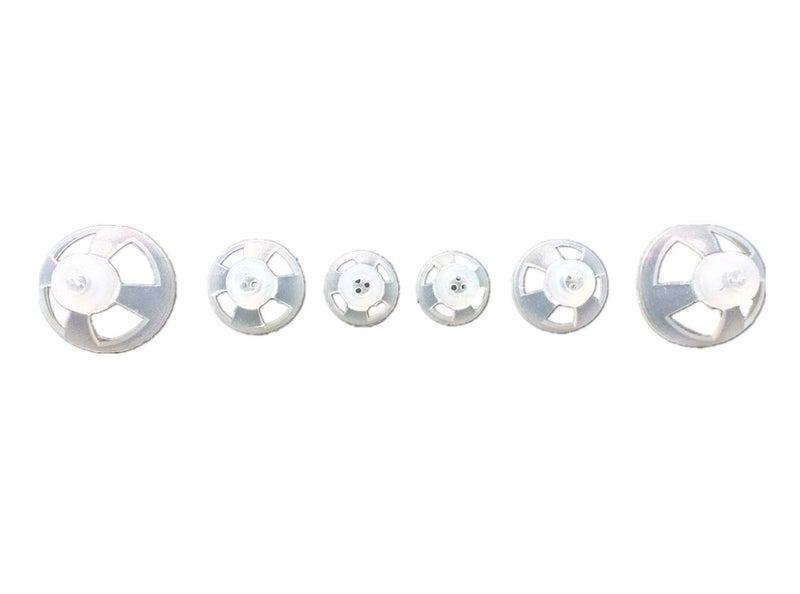 Jungle Care Hearing Aid Ear Piece Open Domes Set 6mm/9mm/12mm (3 Pairs) Comfortable PSAP (Personal Sound Amplifiers Product) Ear Tips Invisible, Perfect for Open Air (Open fit), Except for RIC - Image 2