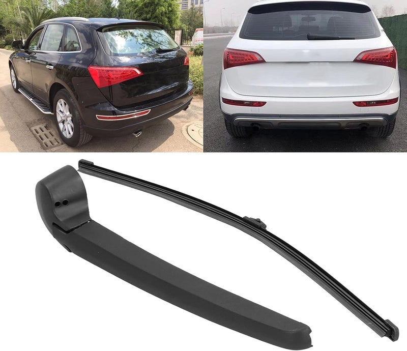 klarako Rear Window Wiper Arm, Rubber+ABS Rear Windshield Wiper Arm Blade Accessory 8R09554071P9 Replacement for Q5 2009klarako 2017 - Image 2
