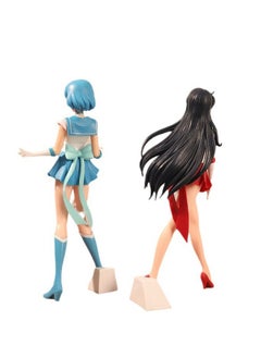Furtey Sailor Moon Eternal The Movie , Super Sailor Mars Statue , Sailor Moon Figures , Anime Sailor Moon Statue Model , Anime Figure Toy Collection Set , Suitable for Car and Table Decoration 22.5cm  - Image 5