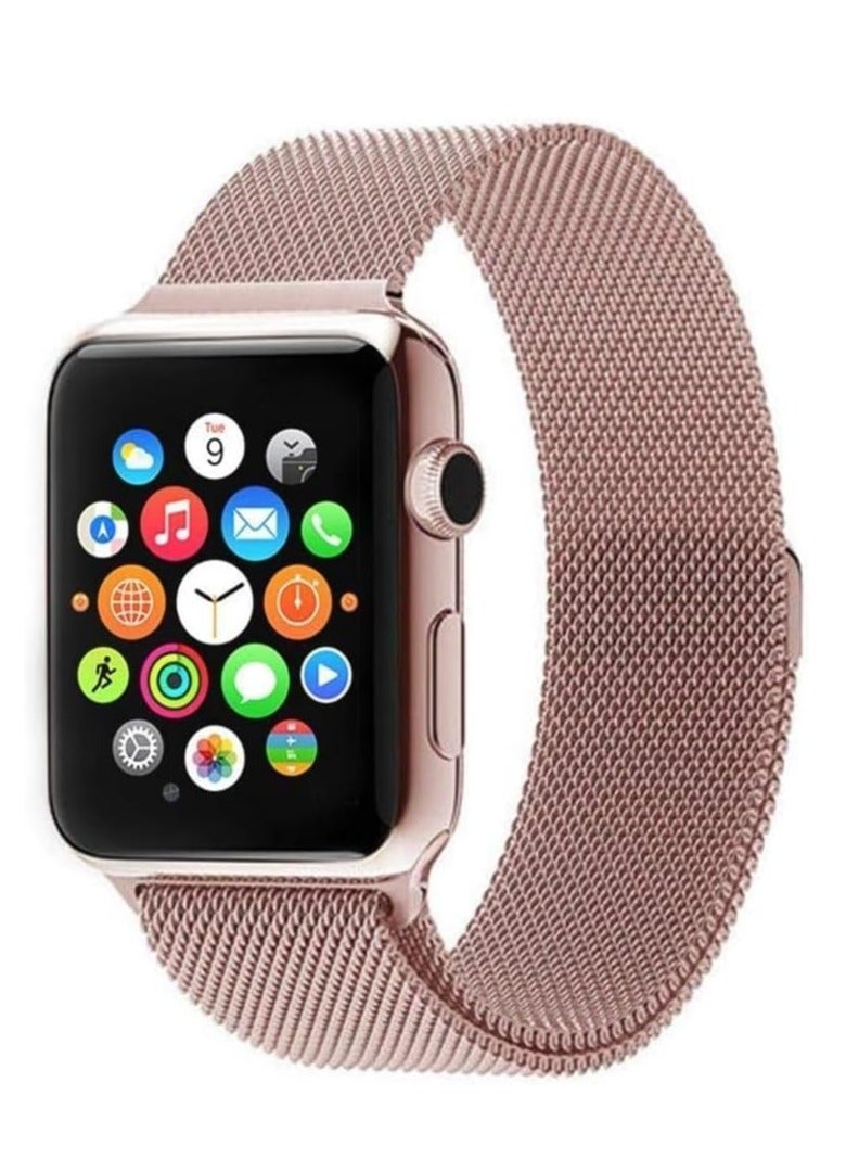 Womdee Apple Watch Band 41mm 40mm 38mm Stainless Steel Metal Strap - Image 1