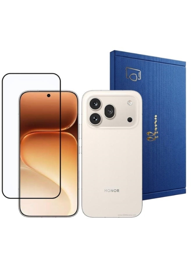 Muzz Screen Protector compatible with Honor 600 Pro, 9H Hardness, Full Coverage, HD Clear, Anti-Scratch Display Protection Guard - Image 1