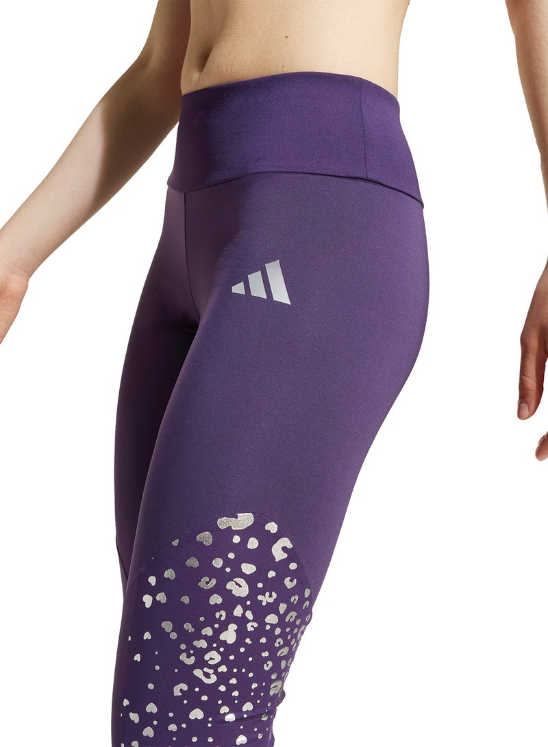 Adidas Youth Training Essential Glam Printed Leggings - Image 4