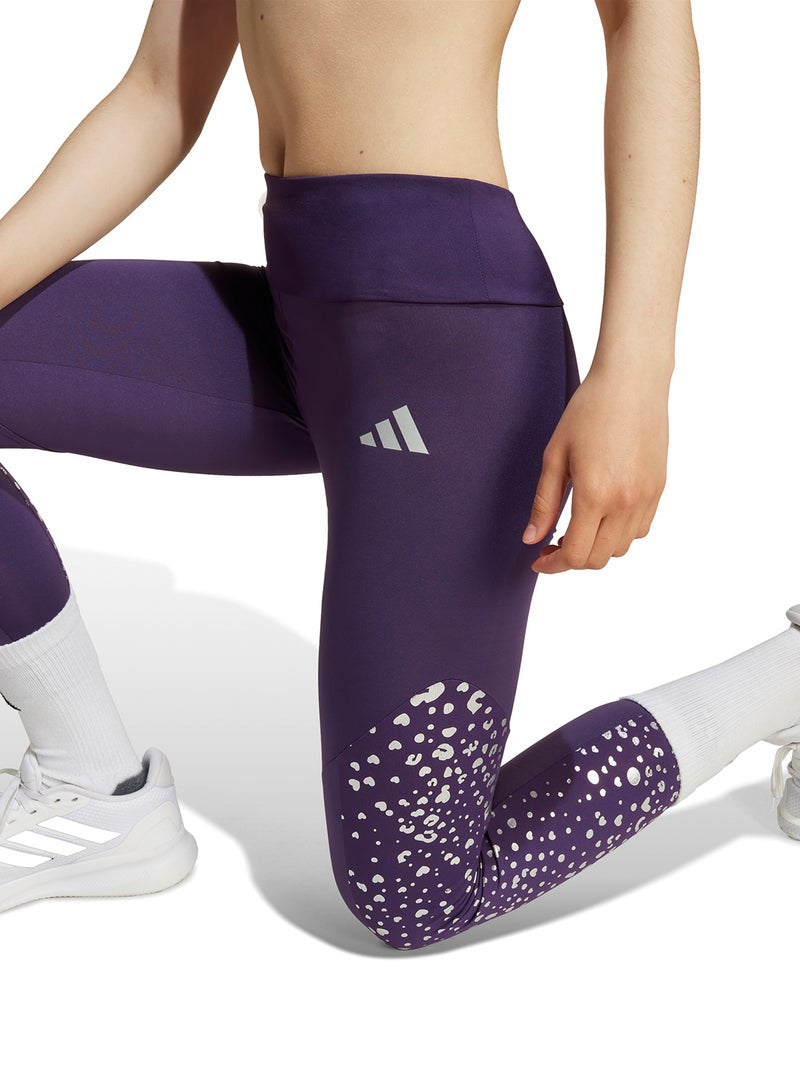 Adidas Youth Training Essential Glam Printed Leggings - Image 3