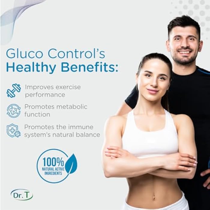 Dr. T Gluco Control – Natural Supplement to Support Healthy Glucose Levels – w/Garcinia Cambogia, Gymnema Sylvestre, White Bean Extract & Green Tea – Supports Metabolism & Well-Being – 60 Tabs 1-Pack - Image 4