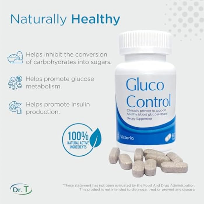Dr. T Gluco Control – Natural Supplement to Support Healthy Glucose Levels – w/Garcinia Cambogia, Gymnema Sylvestre, White Bean Extract & Green Tea – Supports Metabolism & Well-Being – 60 Tabs 1-Pack - Image 5