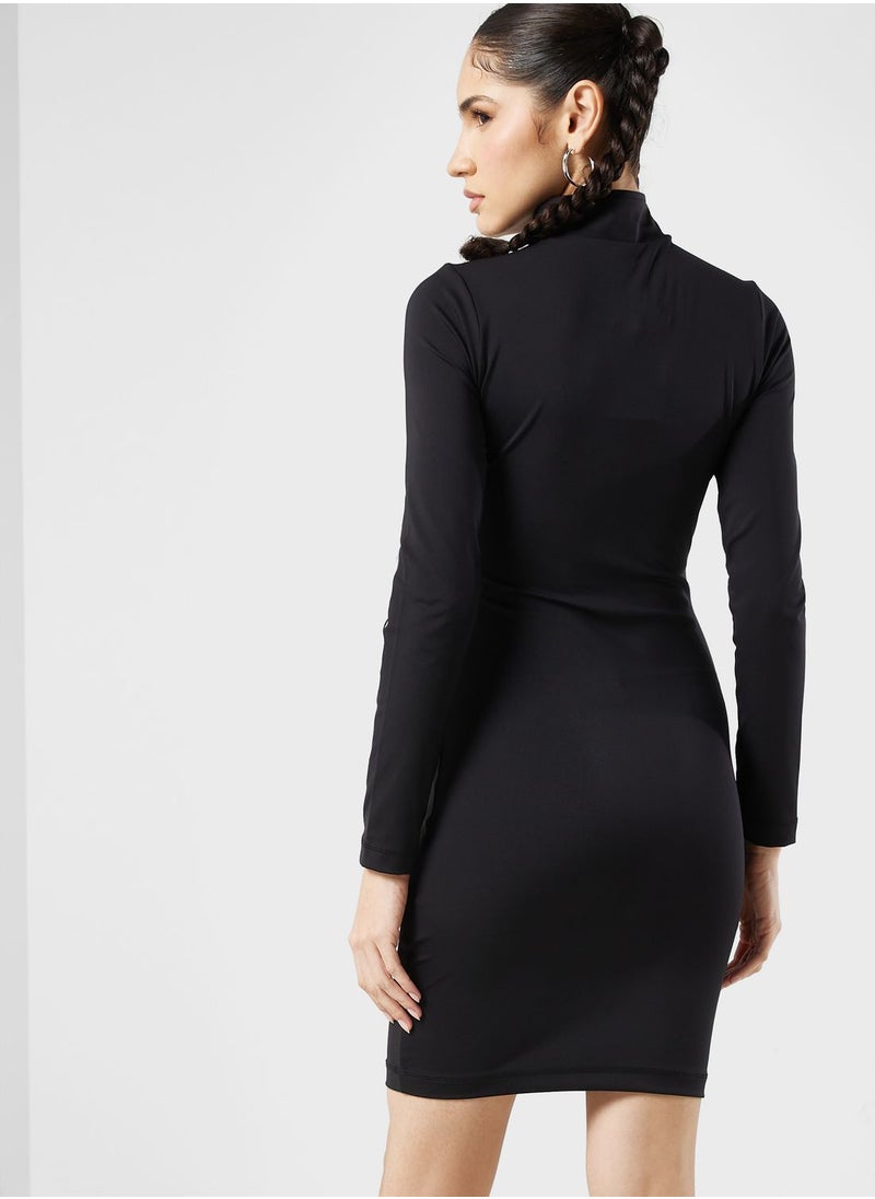 Karl Kani - Chest Signature Zip Dress - Image 1