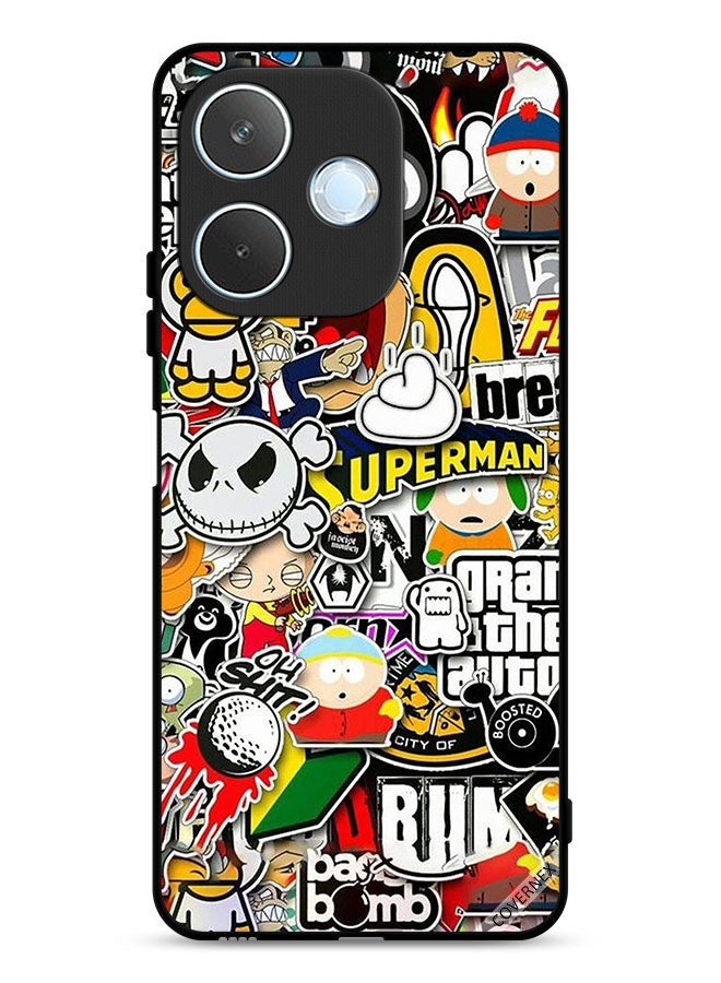 Covernex Oppo A5 Pro Protective Case Cover Stickers - Image 1