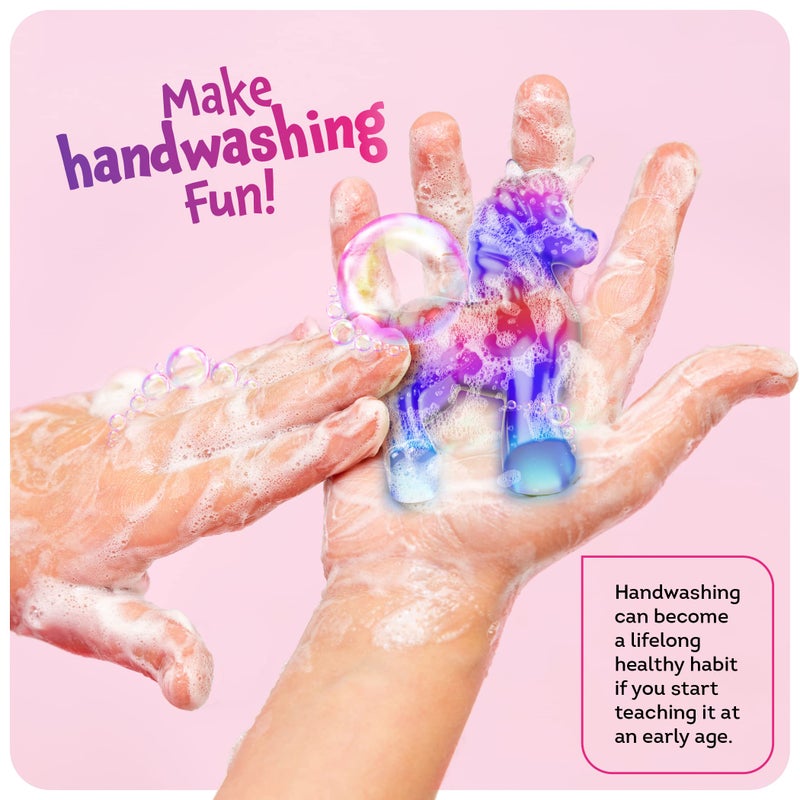 Dan&Darci Unicorn Soap Making Kit - Girls Christmas Crafts DIY Project Age 6+ Year Old Kids - Unicorn Girl Gifts - Science Activity Teenage Gift - Make Your Own Soap - Craft Toys Ages 6 7 8 9 10 11 12 - Image 3