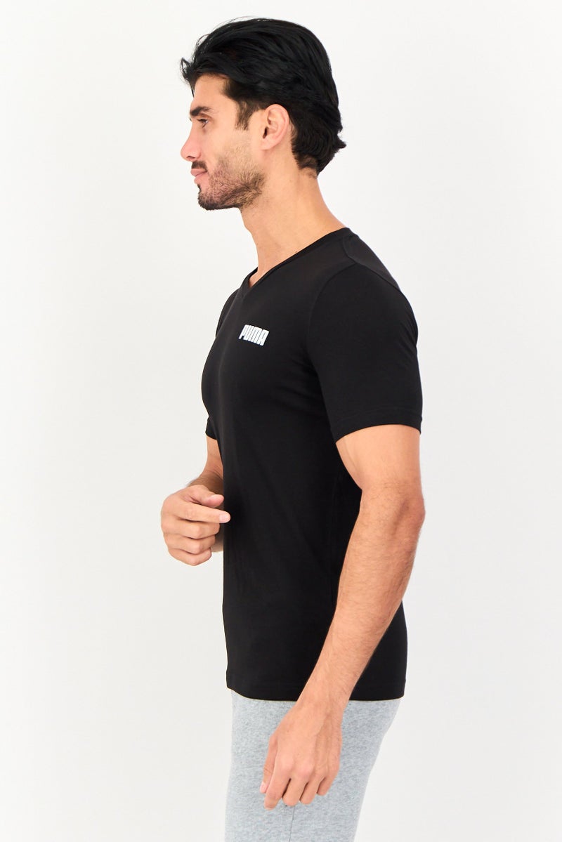 PUMA Men Sportswear Fit Short Sleeve Outdoor T-Shirt, Black - Image 2