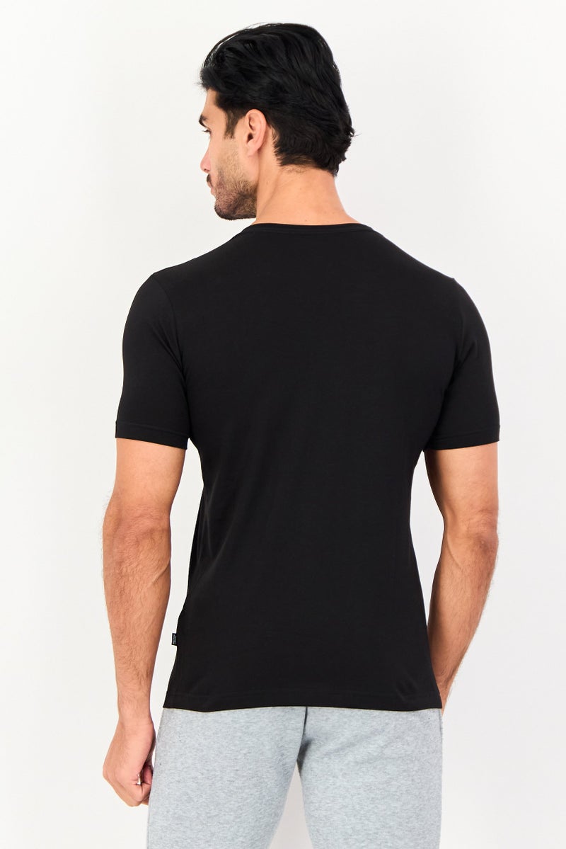 PUMA Men Sportswear Fit Short Sleeve Outdoor T-Shirt, Black - Image 3