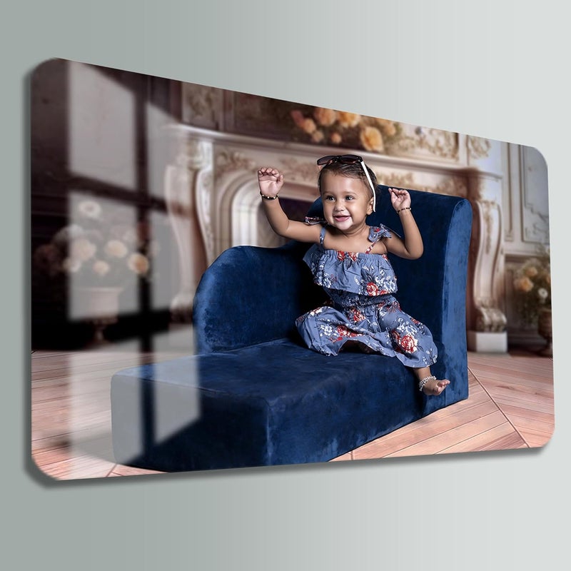 Print Uphaar Print Uphaar Personalized Waterproof UV Printing Acrylic 5mm Photo Frameless Picture Customised Gift For Wedding Birthday Anniversary Special MomentHorizontal 8X12 Inches  - Image 3