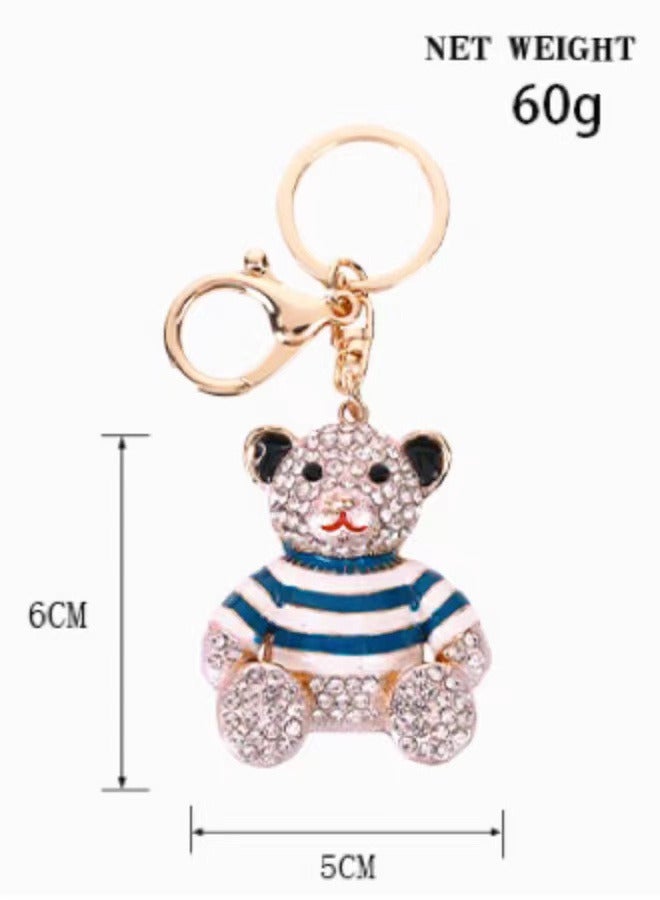 لطيف الماس دمى الدببة سلسلة المفاتيح - Image 2