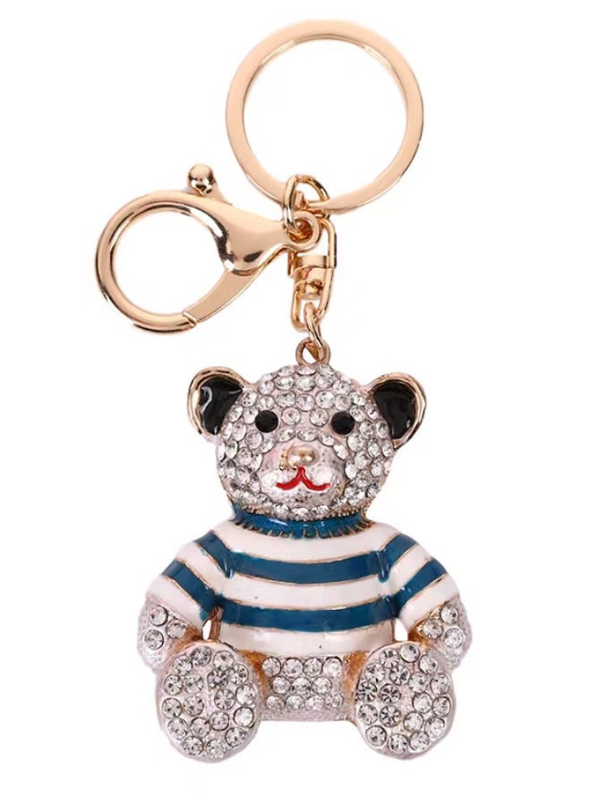 لطيف الماس دمى الدببة سلسلة المفاتيح - Image 1