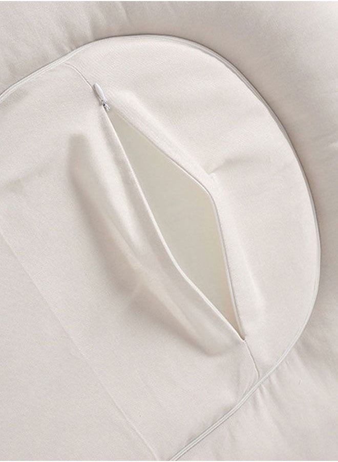 MARGOUN - Baby Newborn Lounger Pillow Bed Unisex Baby  Buckle Beige - Image 1