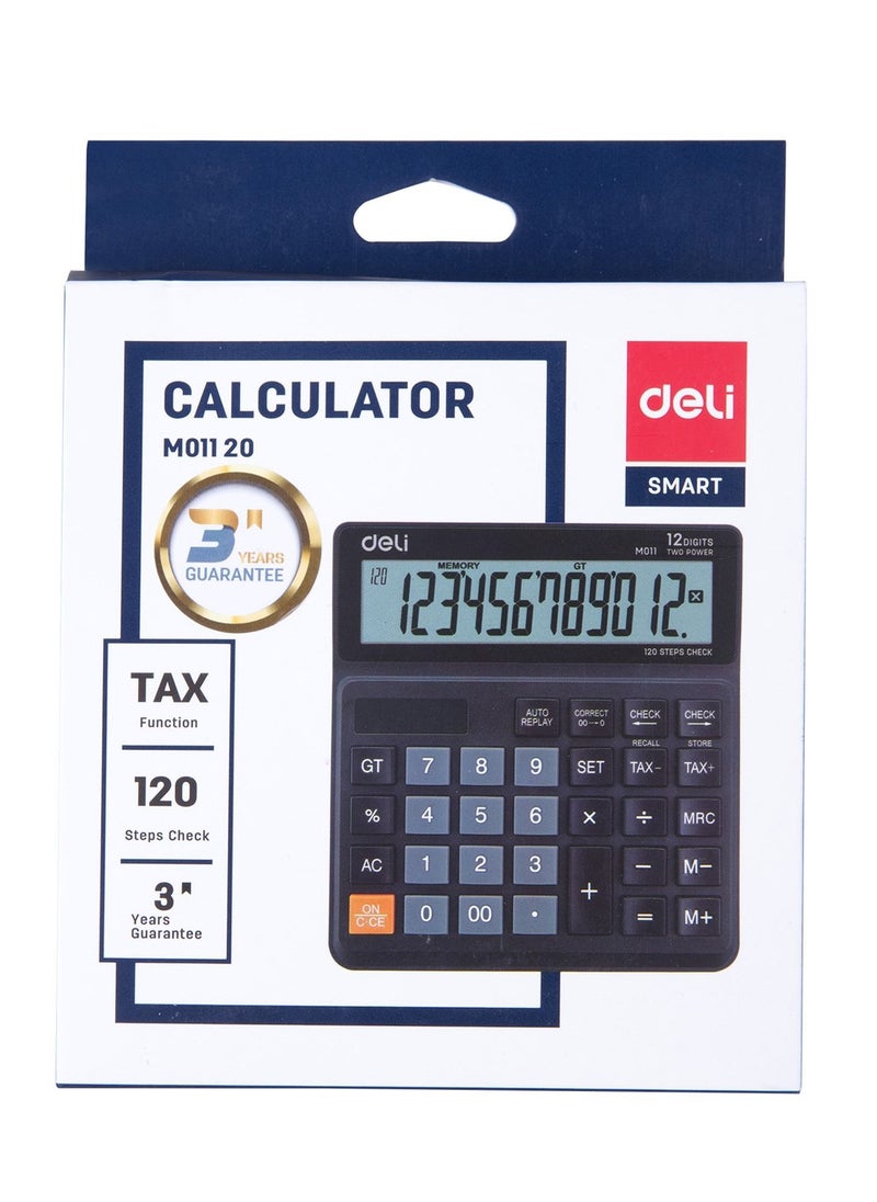 4-Piece Desktop Calculator With 12 Digits Display