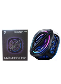 BLACK SHARK Independent Super Magnetic Design MagCooler 3Pro Cooling Up to 35°C,High Speed Fan,App Control Customize Cooling Settings and RGB LED Effects BR33- Black  - Image 2